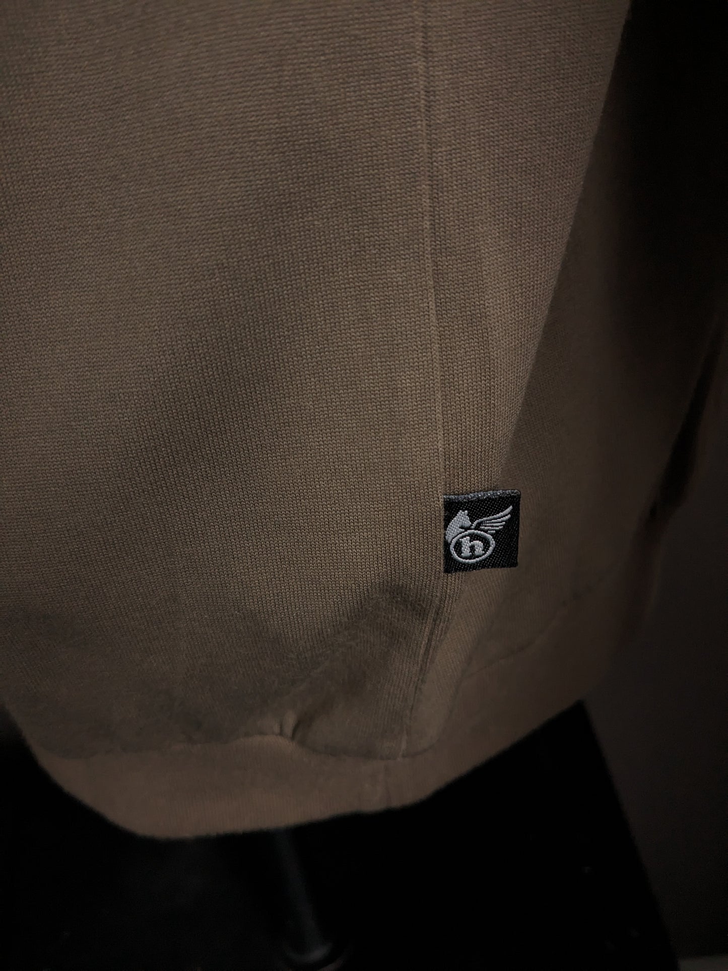 Vintage Hajo Polo with elastic band. Brown. Size L / XL.
