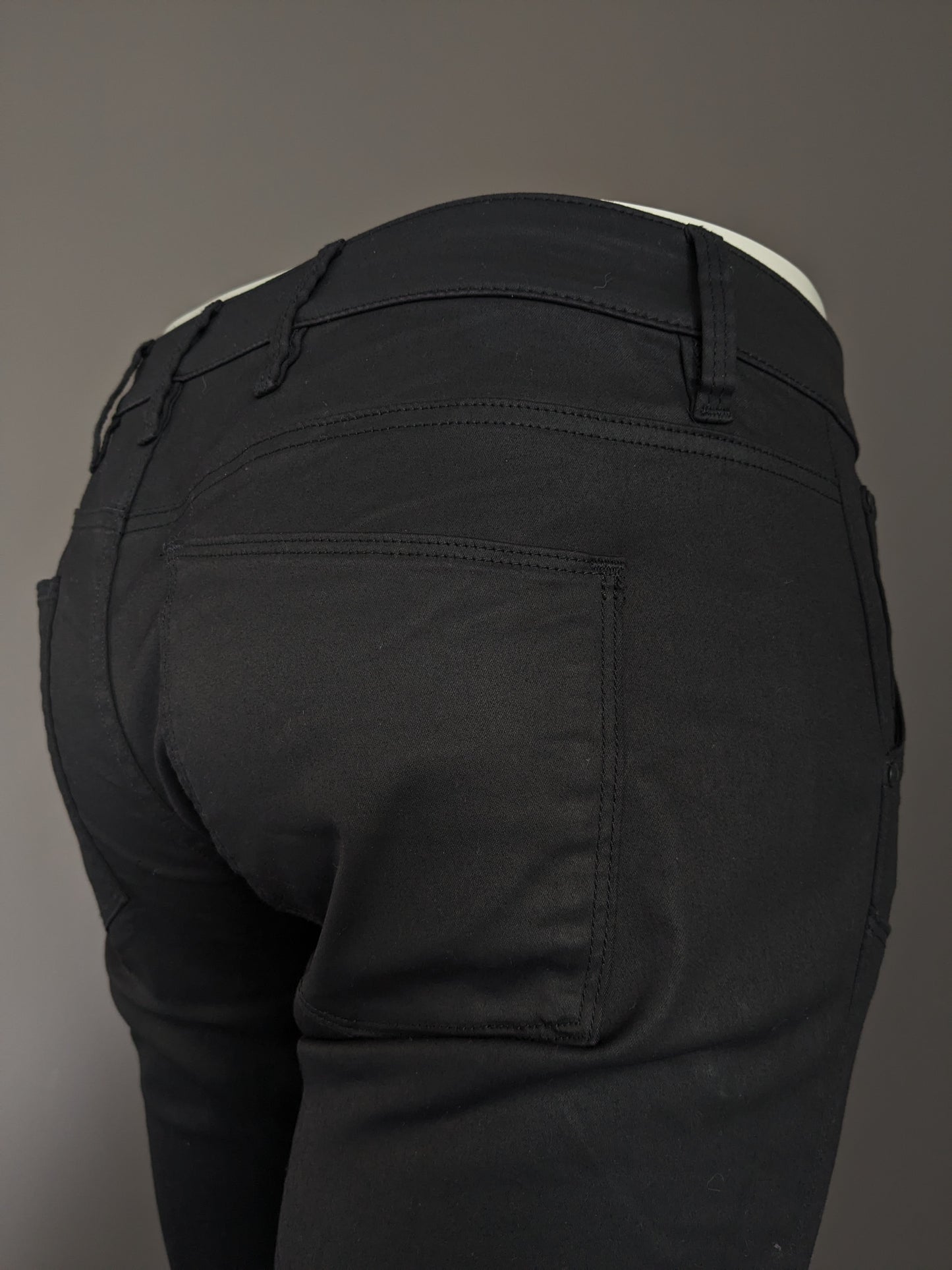 G-Star RAW jeans. Zwarte coating. type 5620 Custom. Maat W29 - L32. Stretch.
