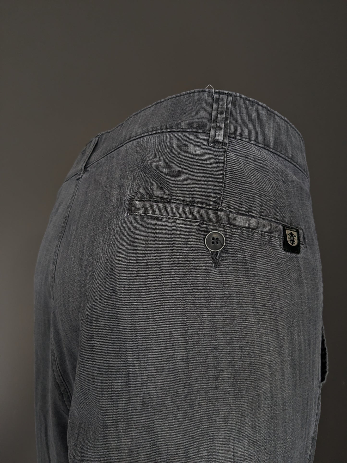 Club ou pantalon / pantalon de confort. Motif gris. Taille 29 (58 / 2xl / xxl)