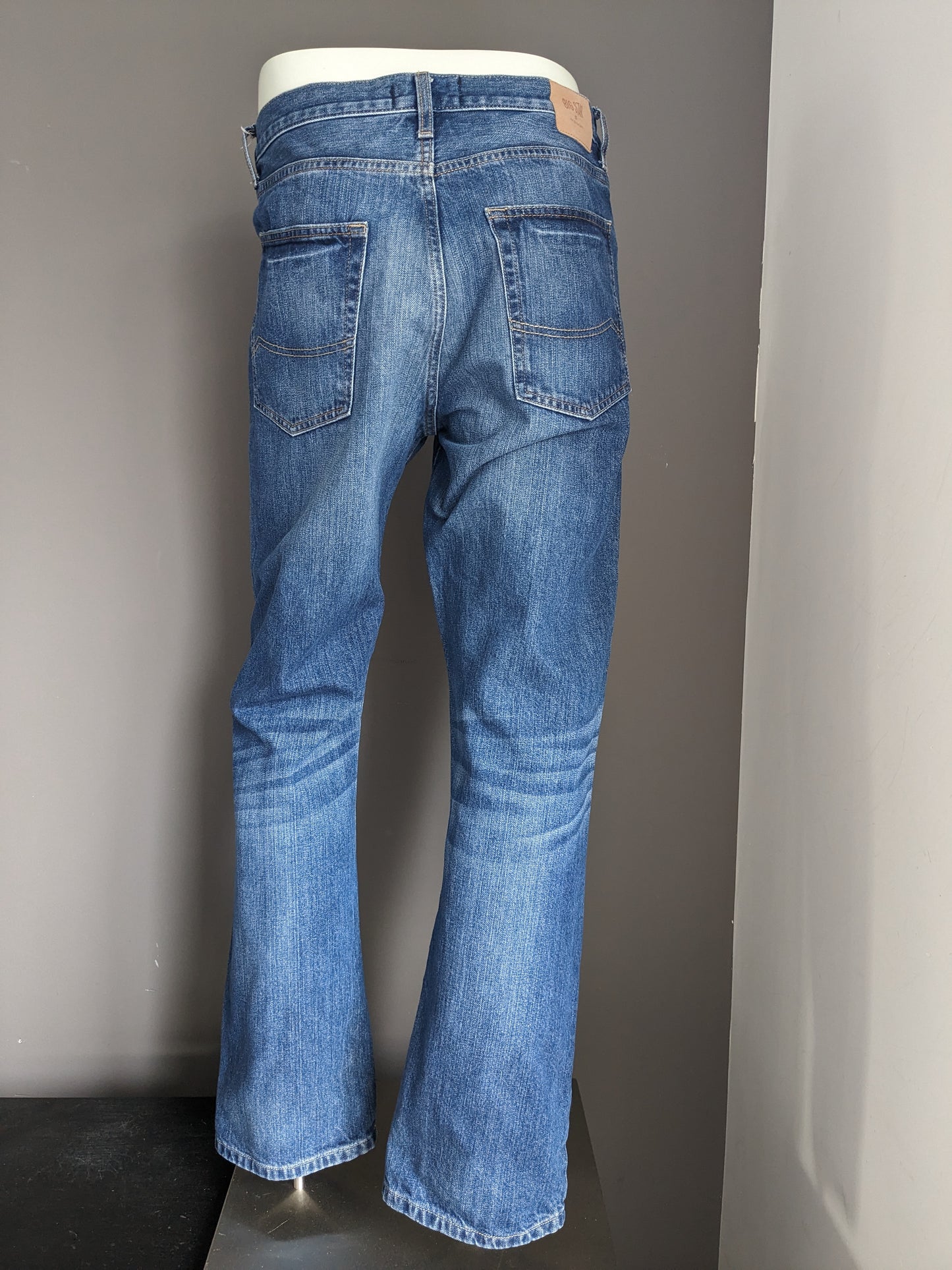Big Star Jeans. Colorato blu. Digita Rogar. Adattamento regolare. Taglia W36 - L32.