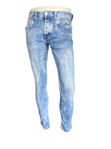 Jeans Chasin. Azul mezclado. Tamaño W32 - L32. Ego inteligente. Estirar.