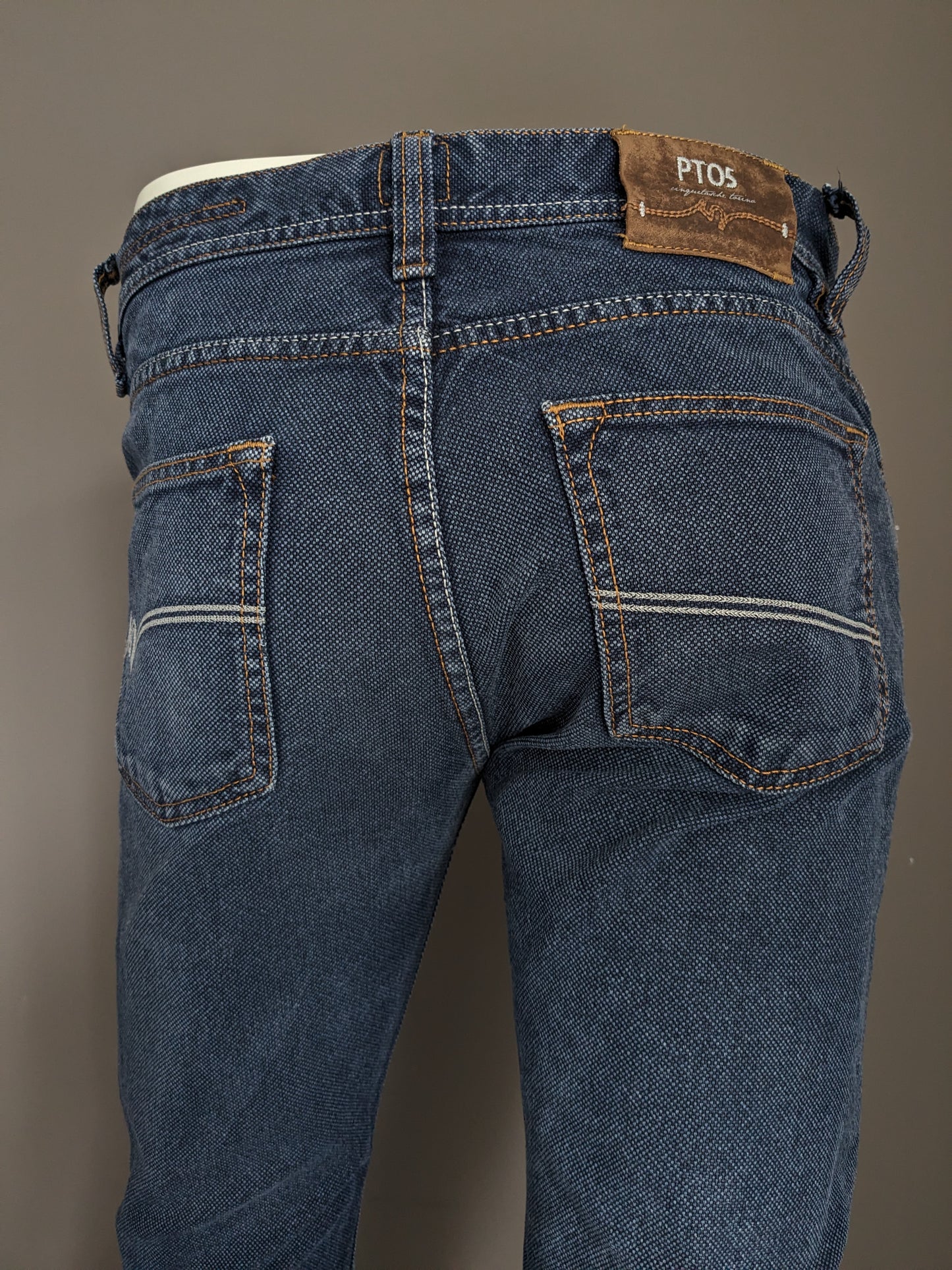 Jeans PT05. Bleu mélangé. Taille W30 - L36.