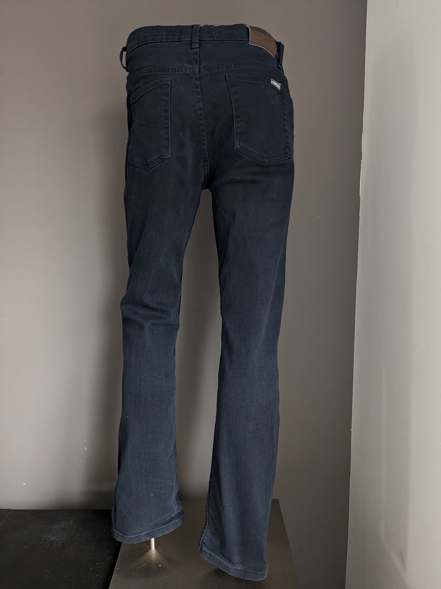 B Basic by Brams Paris jeans. Zwart gekleurd. Maat W34 - L34. Comfort Fit. stretch.