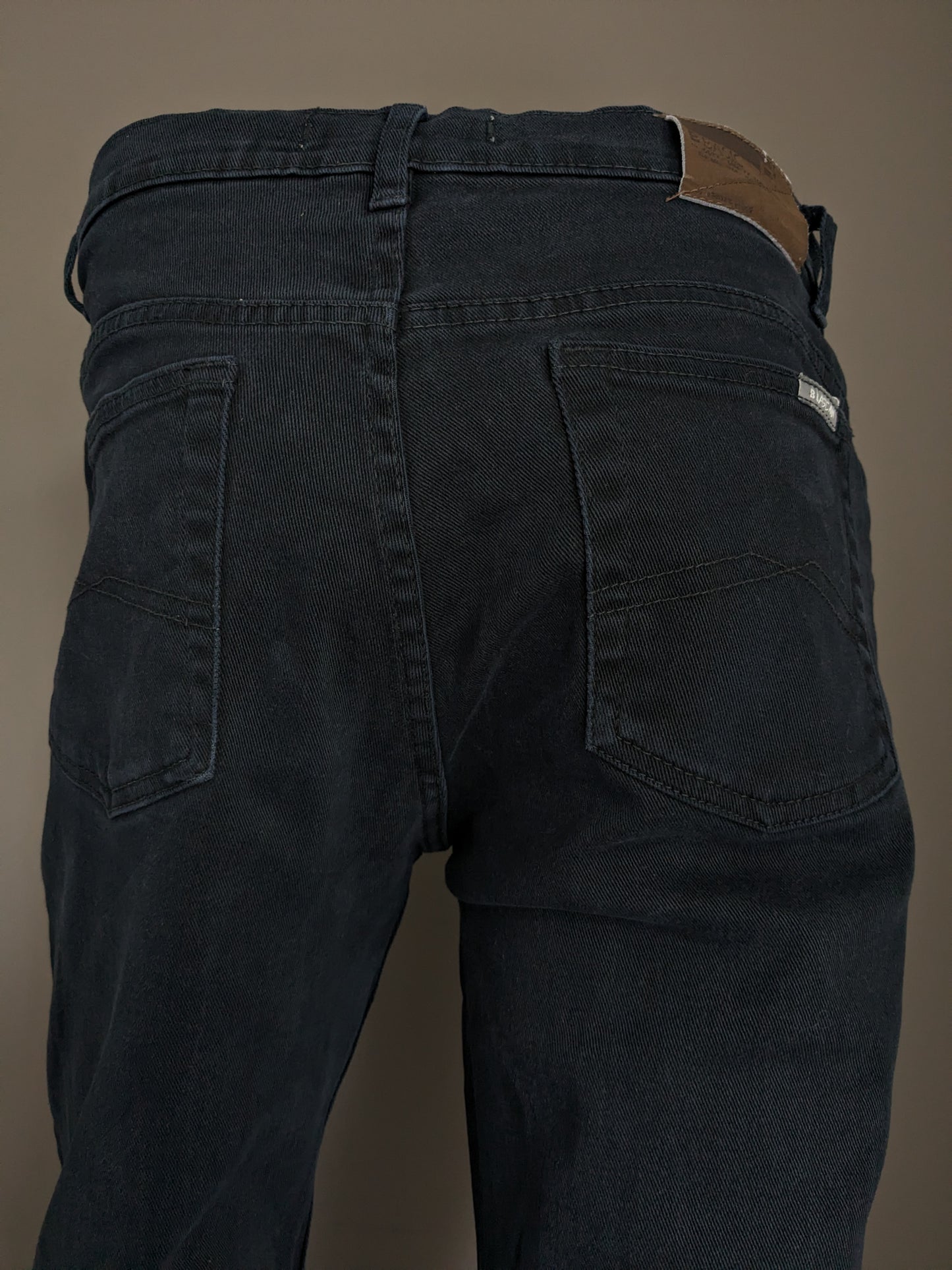 B Basic by Brams Paris jeans. Zwart gekleurd. Maat W34 - L34. Comfort Fit. stretch.