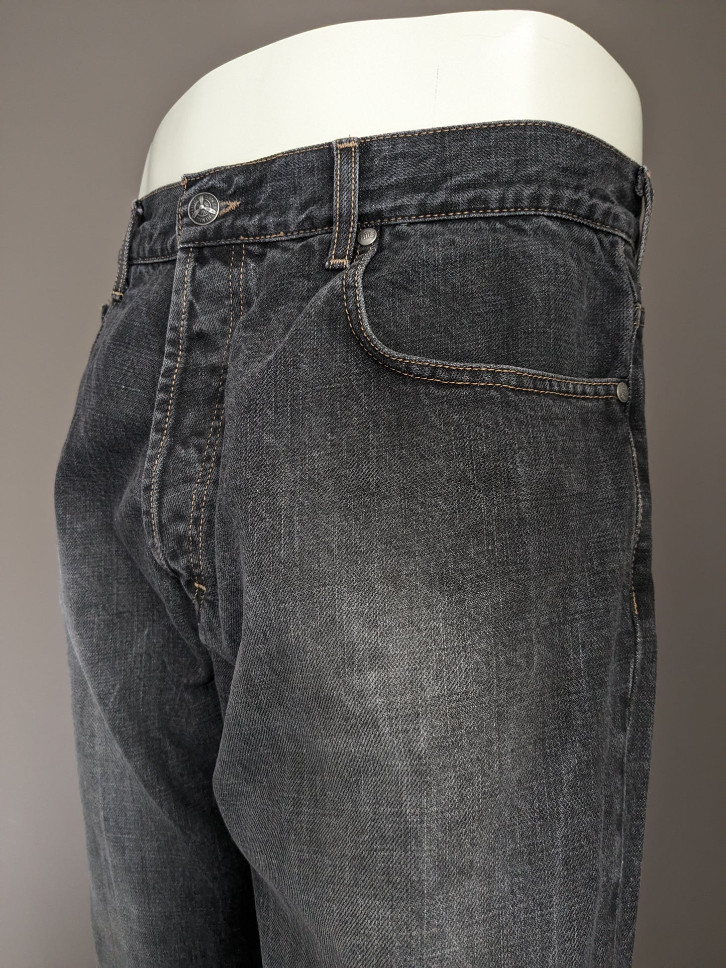 PME / Pall mall jeans. Black gray mixed. Size W36 - L32. Type "Dakota".