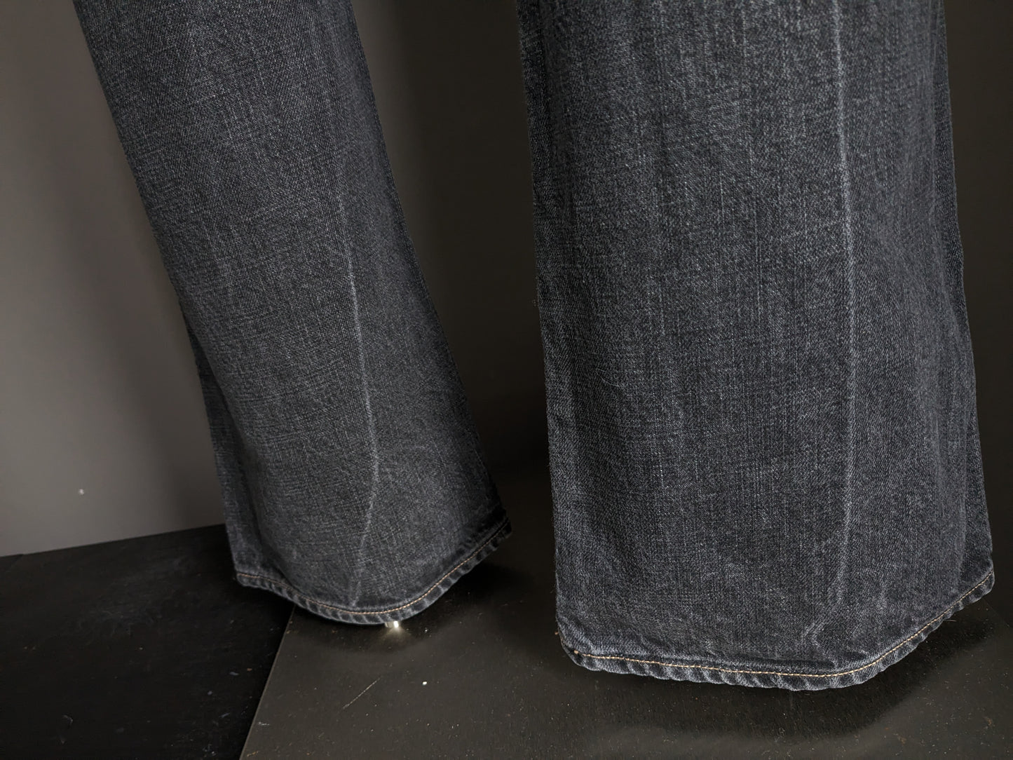 PME / Pall Mall jeans. Zwart Grijs gemêleerd. Maat W36 - L32. type "Dakota".