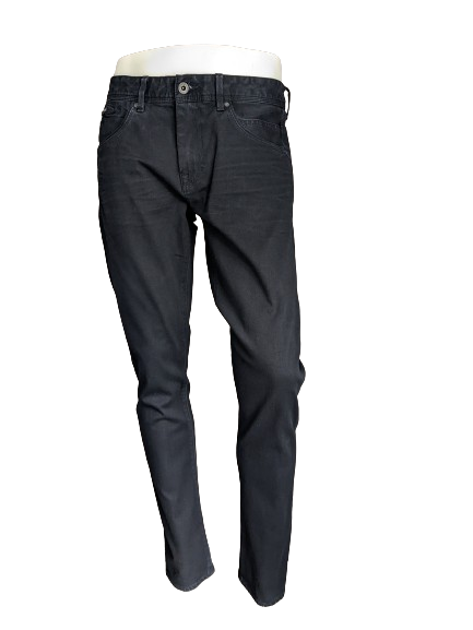 Vanguard jeans. Black colored. Size W34 - L36. stretch. Type "V850 Rider". Slim fit.