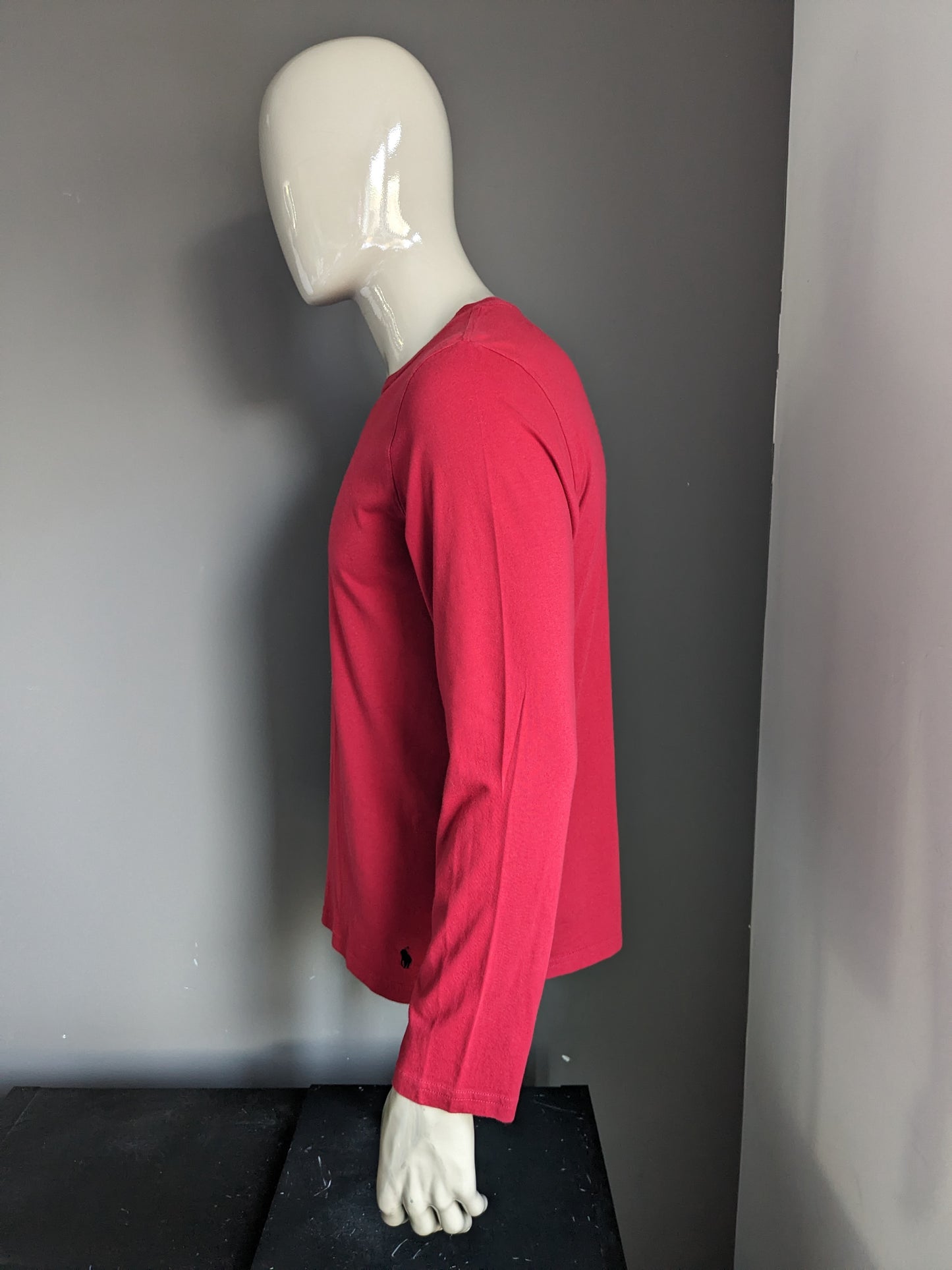 Polo Ralph Lauren Underwear Longsleeve. Colored red. Size M.