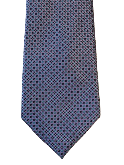 F&F-Krawatte. Lilagrün. Weiches Polyester.