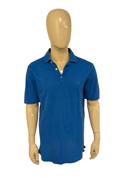 Polo Paul & Requin. Bleu. Taille XL/XXL.