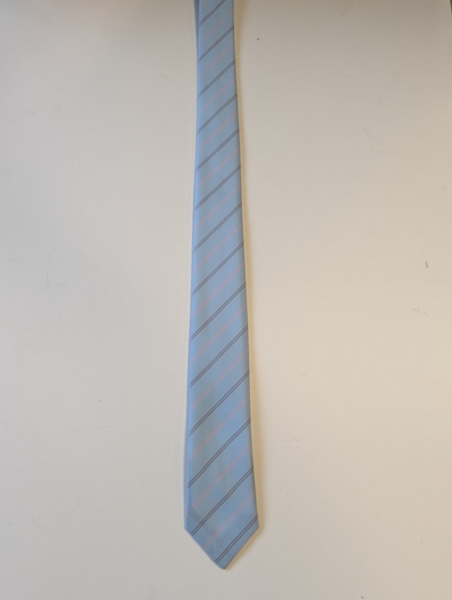 Cravate de mode vintage. Extra étroit. Polyester.