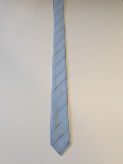 Cravate de mode vintage. Extra étroit. Polyester.