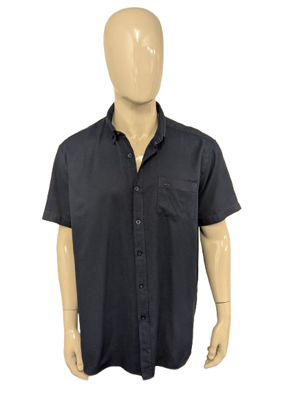 Meyer & Meyer Kurzarmhemd. Dunkelblau gefärbt. Größe 3XL / XXXL.