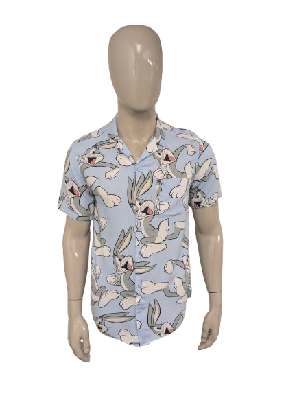 H&M Divided / Warner Bros. Bugs Bunny Kurzarmhemd. Größe M.