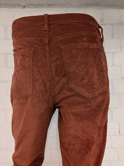 Old Navy Tall Ribbroek. Orange colored. Rockstar Super Skinny. Size W30 - L32. stretch.