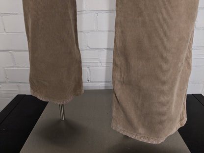 Gap Ribbroek. Light brown colored. Size W36 - L32. Straight fit.
