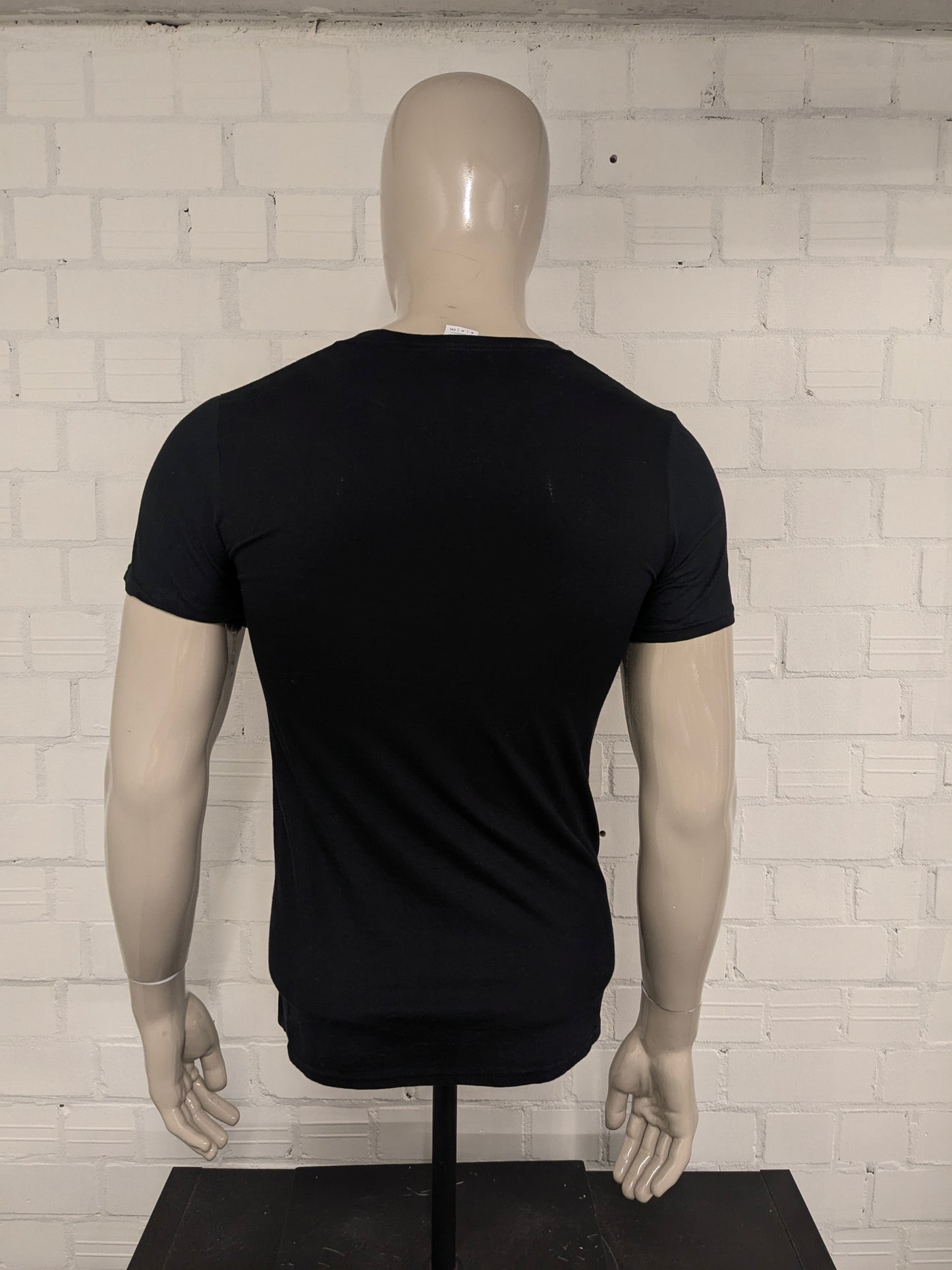 Chicago Pub Shirt. Couleur rouge noir. Taille S.