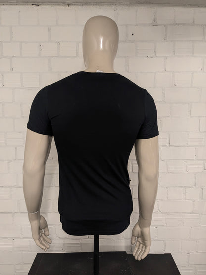 Chicago Pub Shirt. Couleur rouge noir. Taille S.