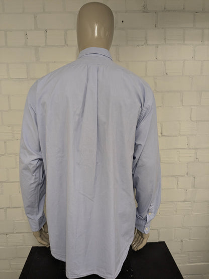 Polo Ralph Lauren Camisa. Motivo blanco azul. Tipo de Blake. Tamaño 2xl / 3xl.