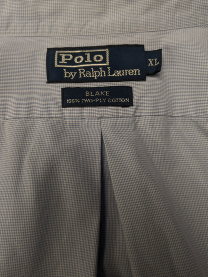 Polo Ralph Lauren Camisa. Motivo blanco azul. Tipo de Blake. Tamaño 2xl / 3xl.