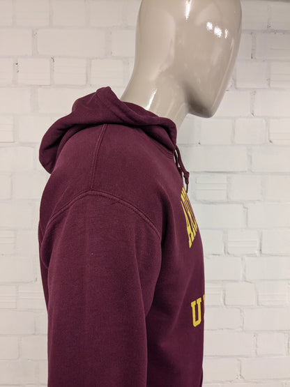 Arizona State University Sweatage. Bordeaux jaune de couleur. Taille M.