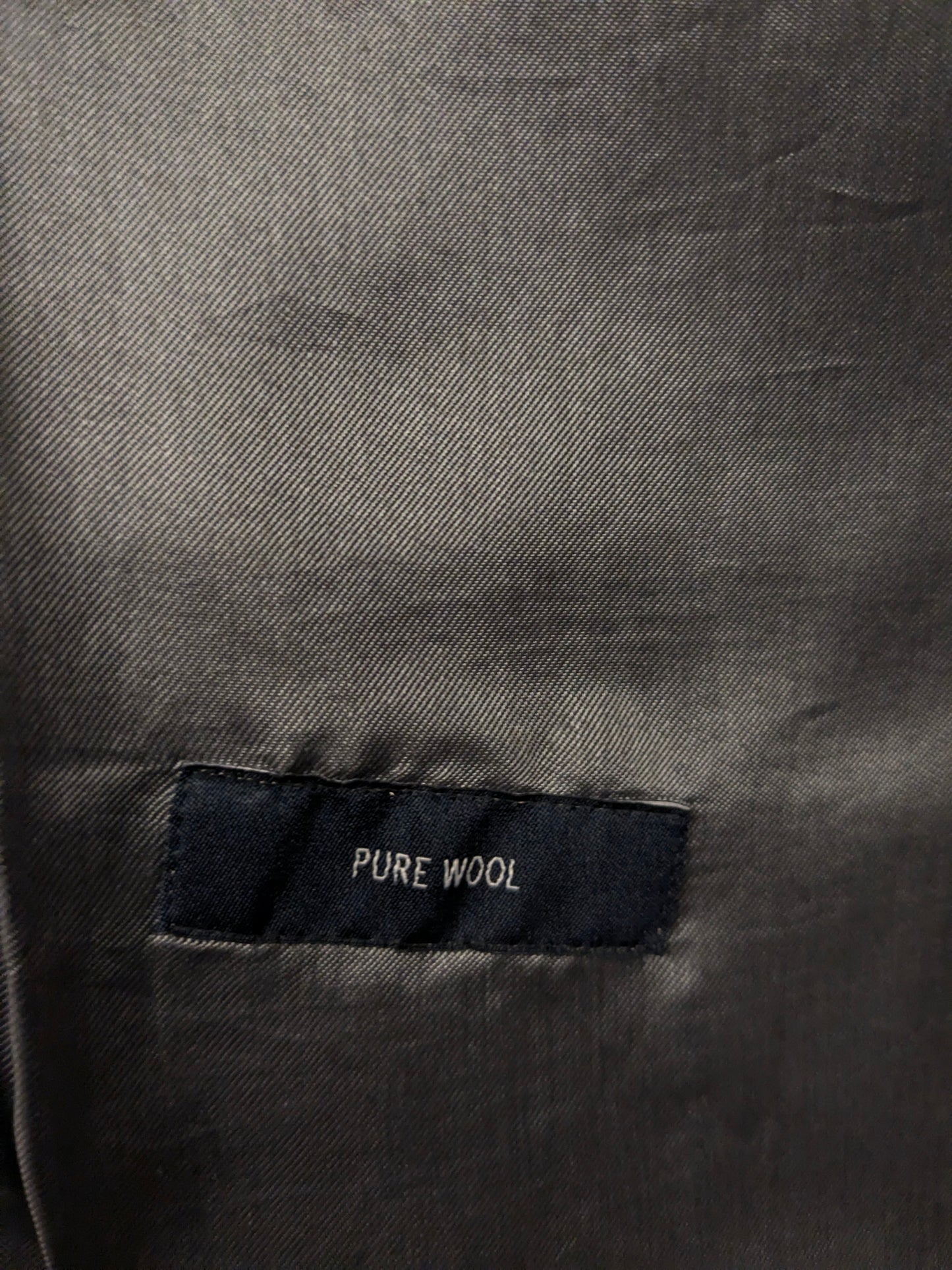 Eduard Dressler Wollen colbert. Bruin Oranje geruit. Maat 26 (52 / L).