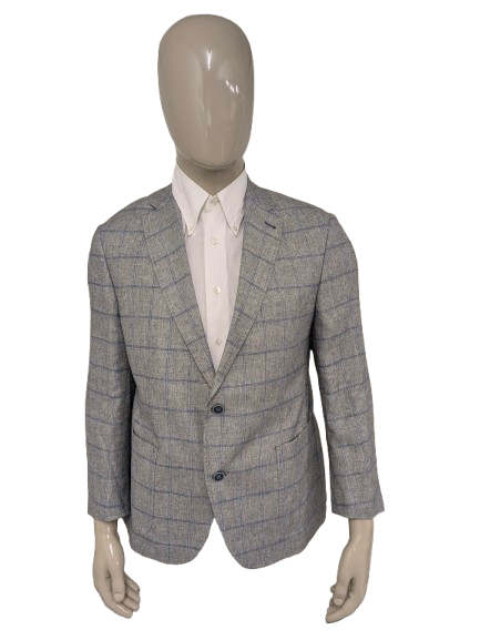 ROY ROY ROBSON LIGNE / VAGKET DE LOODE. Bleu gris vérifié. Taille 26 (52 / L).