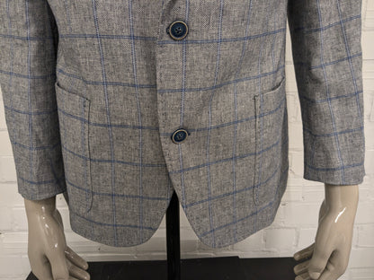 ROY ROY ROBSON LIGNE / VAGKET DE LOODE. Bleu gris vérifié. Taille 26 (52 / L).