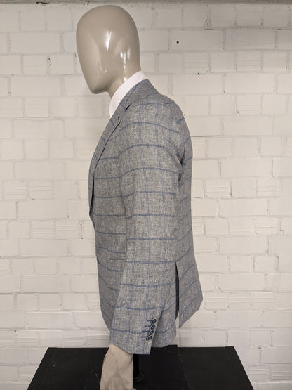 ROY ROY ROBSON LIGNE / VAGKET DE LOODE. Bleu gris vérifié. Taille 26 (52 / L).