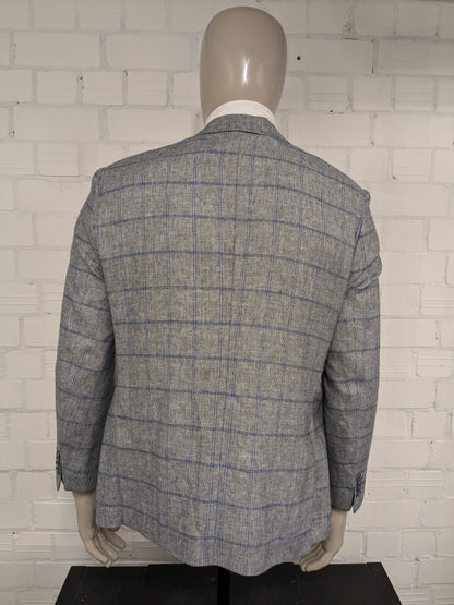 ROY ROY ROBSON LIGNE / VAGKET DE LOODE. Bleu gris vérifié. Taille 26 (52 / L).