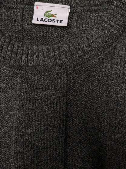 Lacoste wool sweater. Gray black mixed. Size 3XL / XXXL.