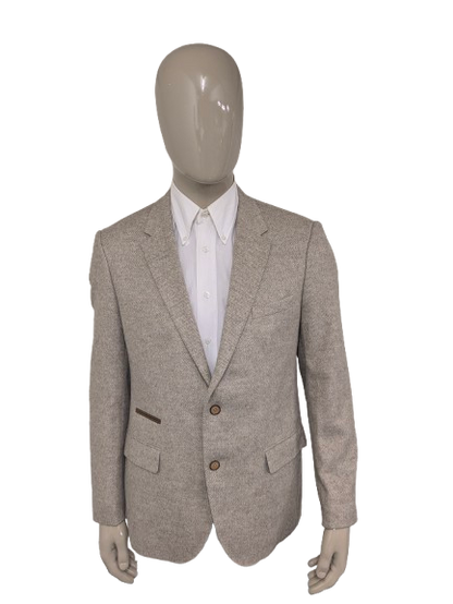 Veste en laine Tommy Hilfiger. Mixte beige. Taille 26 (52 / L) ajusté.