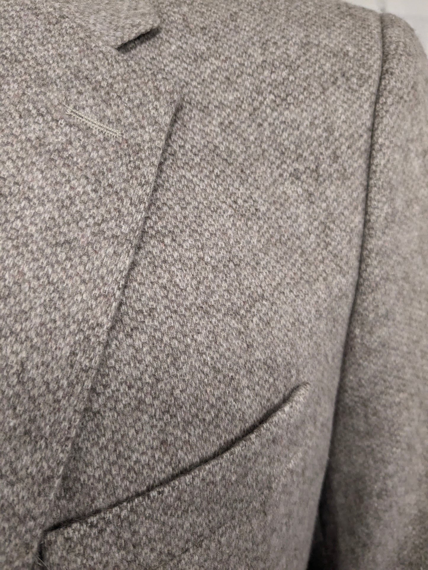 Veste en laine Tommy Hilfiger. Mixte beige. Taille 26 (52 / L) ajusté.