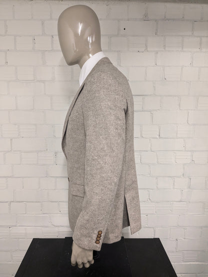 Veste en laine Tommy Hilfiger. Mixte beige. Taille 26 (52 / L) ajusté.