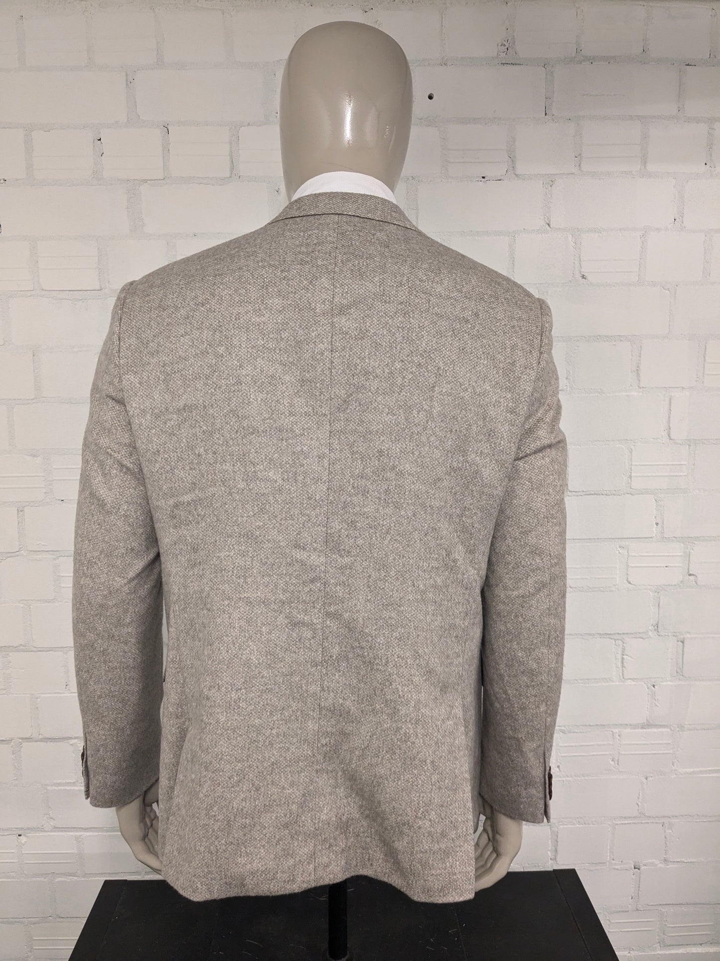 Veste en laine Tommy Hilfiger. Mixte beige. Taille 26 (52 / L) ajusté.