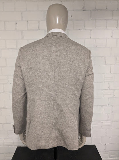 Veste en laine Tommy Hilfiger. Mixte beige. Taille 26 (52 / L) ajusté.