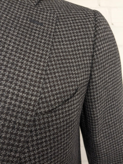 Canali vuole la giacca. Motivo grigio marrone. Dimensione 52 / L.