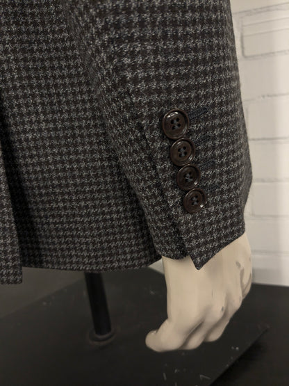 Canali vuole la giacca. Motivo grigio marrone. Dimensione 52 / L.