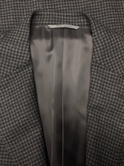 Canali vuole la giacca. Motivo grigio marrone. Dimensione 52 / L.