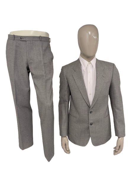 Costume di lana di Van Gils.  Taglia miscelata grigio chiaro 50 / M.