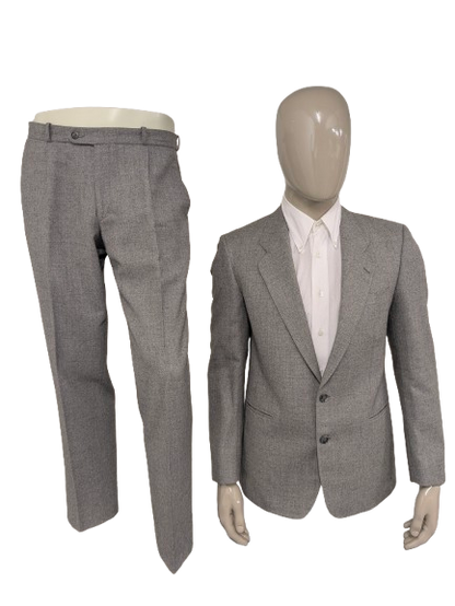 Costume di lana di Van Gils.  Taglia miscelata grigio chiaro 50 / M.