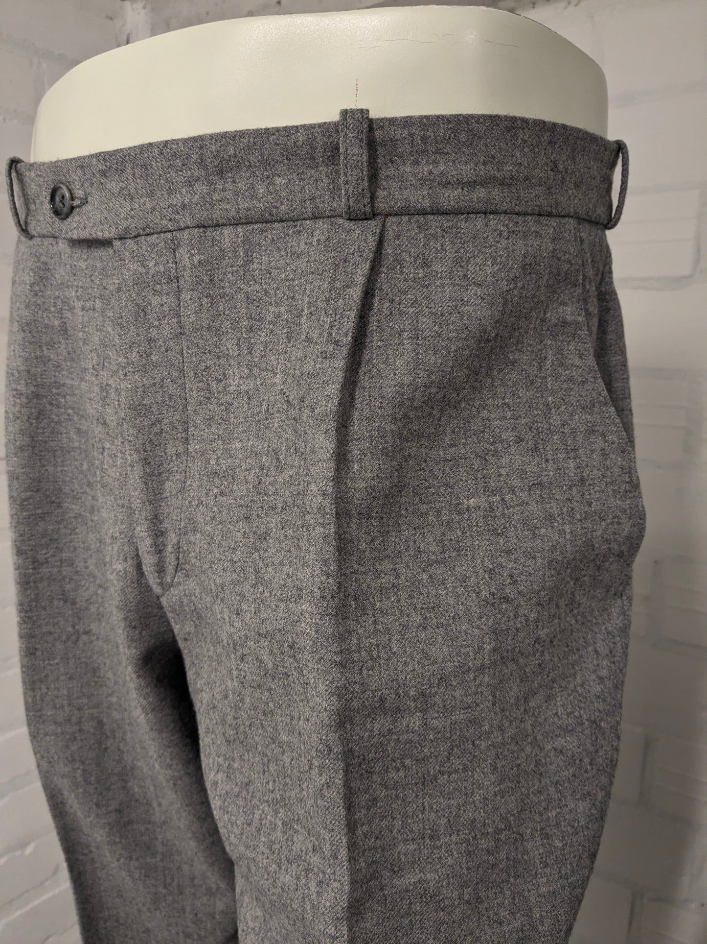 Costume di lana di Van Gils.  Taglia miscelata grigio chiaro 50 / M.