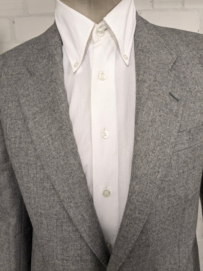 Costume di lana di Van Gils.  Taglia miscelata grigio chiaro 50 / M.