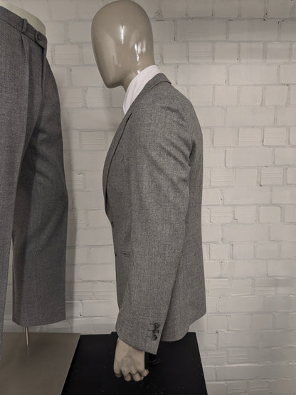 Costume di lana di Van Gils.  Taglia miscelata grigio chiaro 50 / M.
