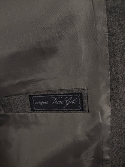 Costume di lana di Van Gils.  Taglia miscelata grigio chiaro 50 / M.