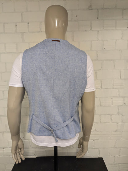 Fish Named Fred Gilet. Blue mixed. Size 54.