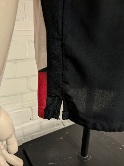 SHIRT SHIRT OUTKEL. Nero con stampa. Taglia M.