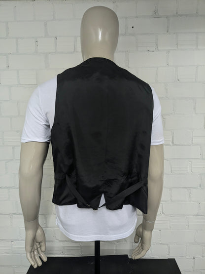 Vitage Vitorio Parutti giletcoat. Blue vert noir vérifié. Taille xl.