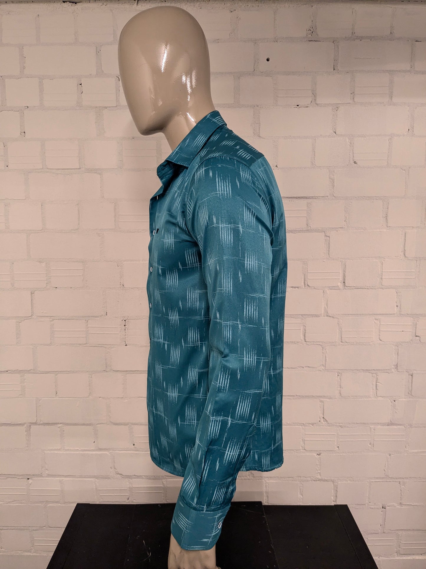 Armani Collezioni shirt. Mint green print. Size M.