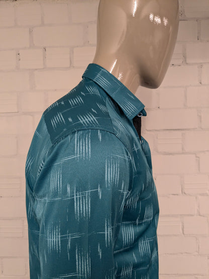 Armani Collezioni shirt. Mint green print. Size M.